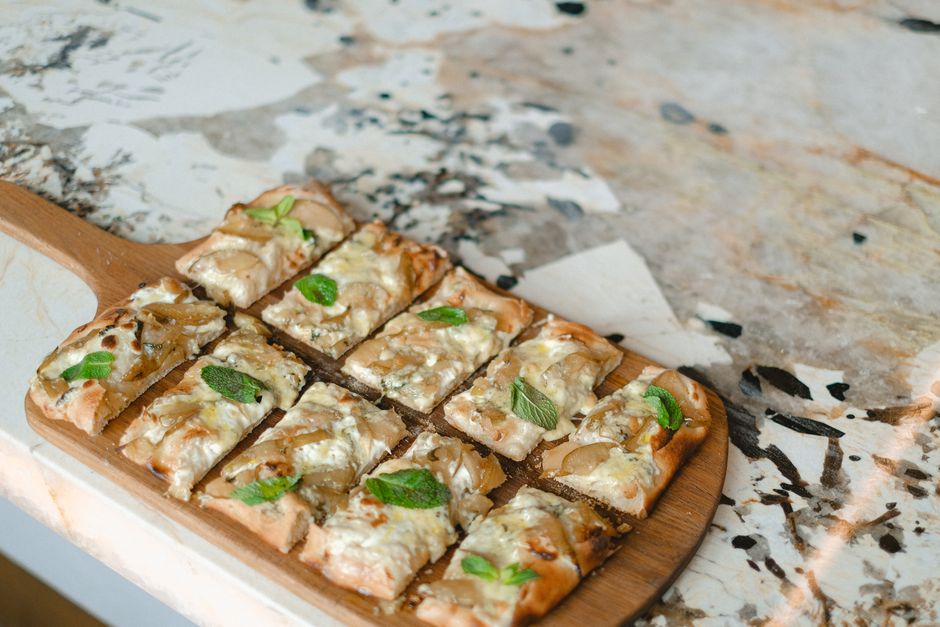 Pizzarium-Style Pizza al Taglio on a Semolina Poolish