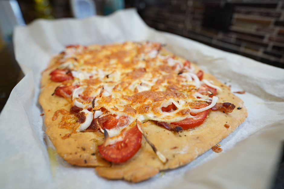 Pizza alla Romana in Teglia (Durum & 00 Blend)
